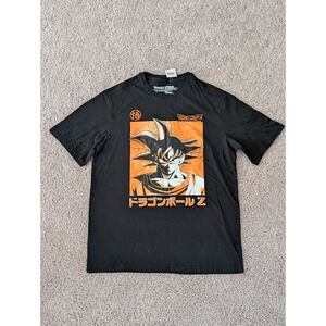 NWT Bioworld Shirt Men's Medium Dragon Ball Z Goku Black